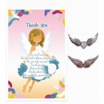 Lovely Angel Pins S2 -Thank You (6 Pcs) LOA057